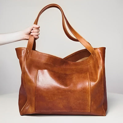 Janna | Vintage Leather Shoulder Bag