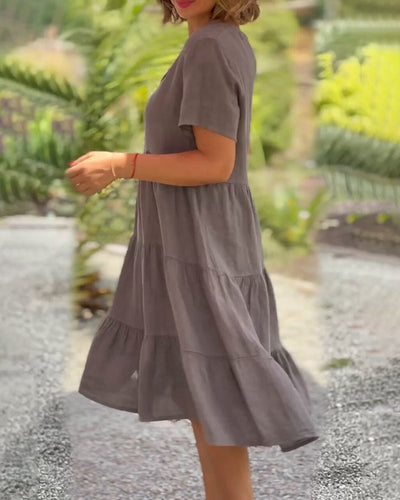 Virella | Cotton and linen dress