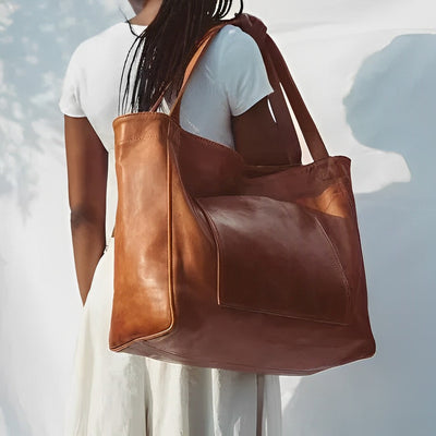 Janna | Vintage Leather Shoulder Bag