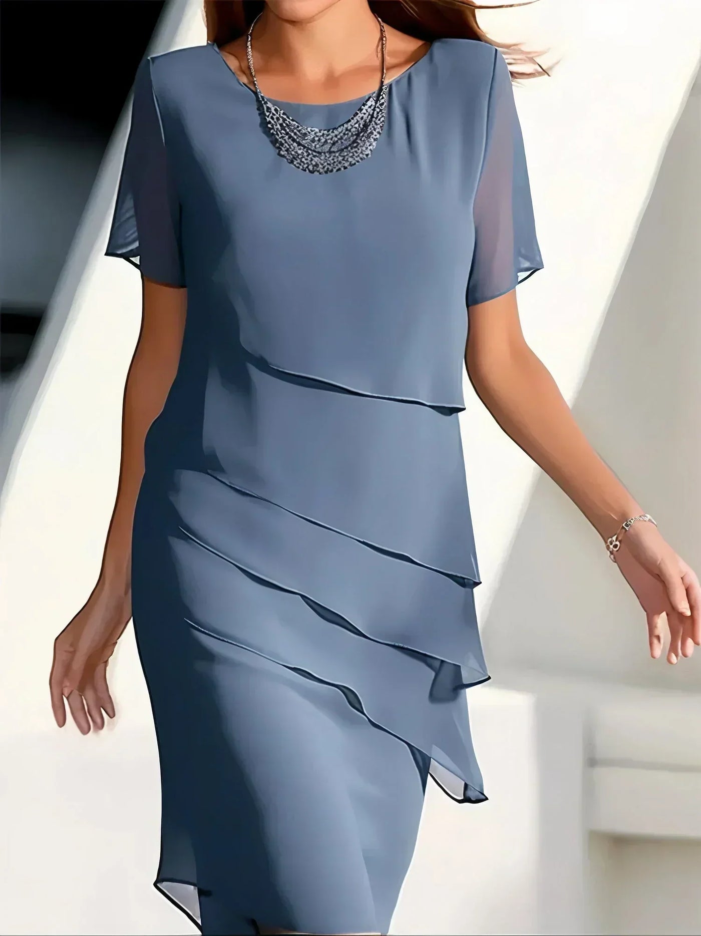 Horizon | Elegant belly-covering dress