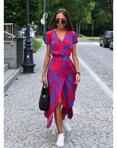 Megan | Elegant Dress with Print