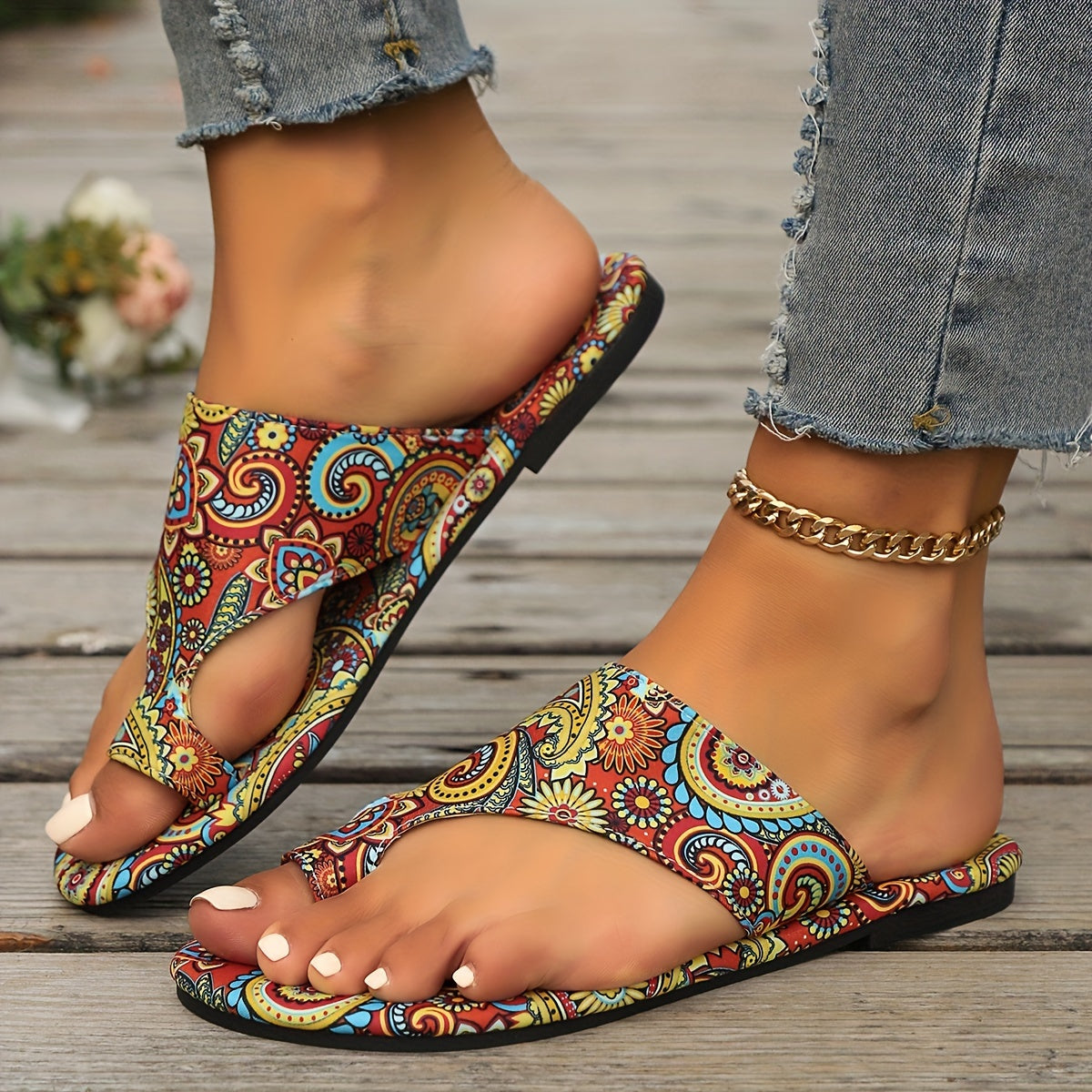 Rebecca™ Colourful Orthopaedic Sandals