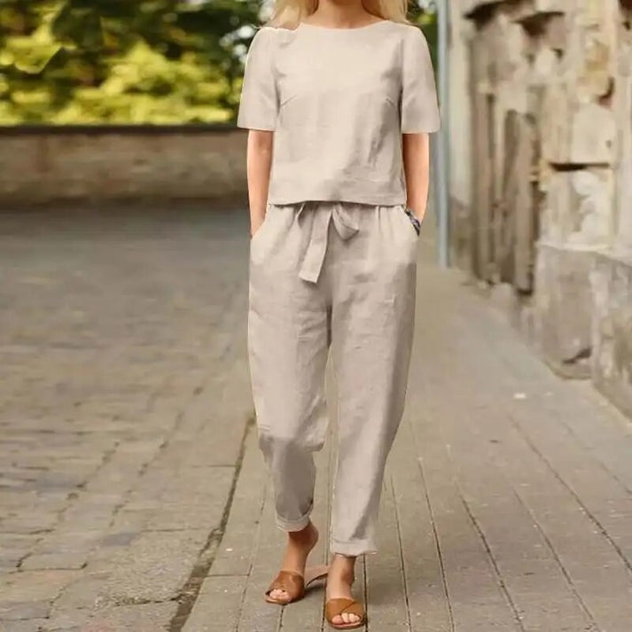 Linnea™ | Comfy linen set